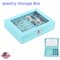 NEX™ 8" Blue Velvet Jewelry Organizer For Earring and Rings
